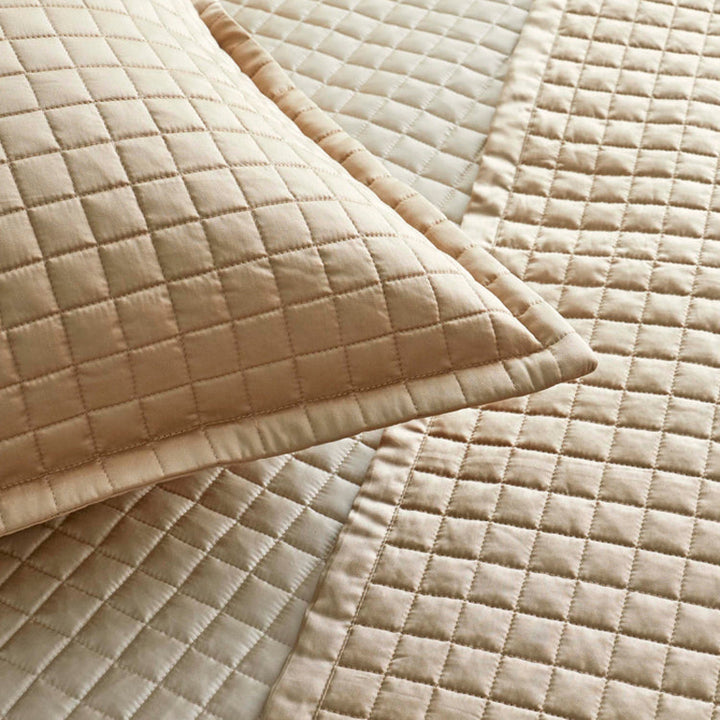 Ready To Bed 2.0 Quilted Taupe Standard Sham