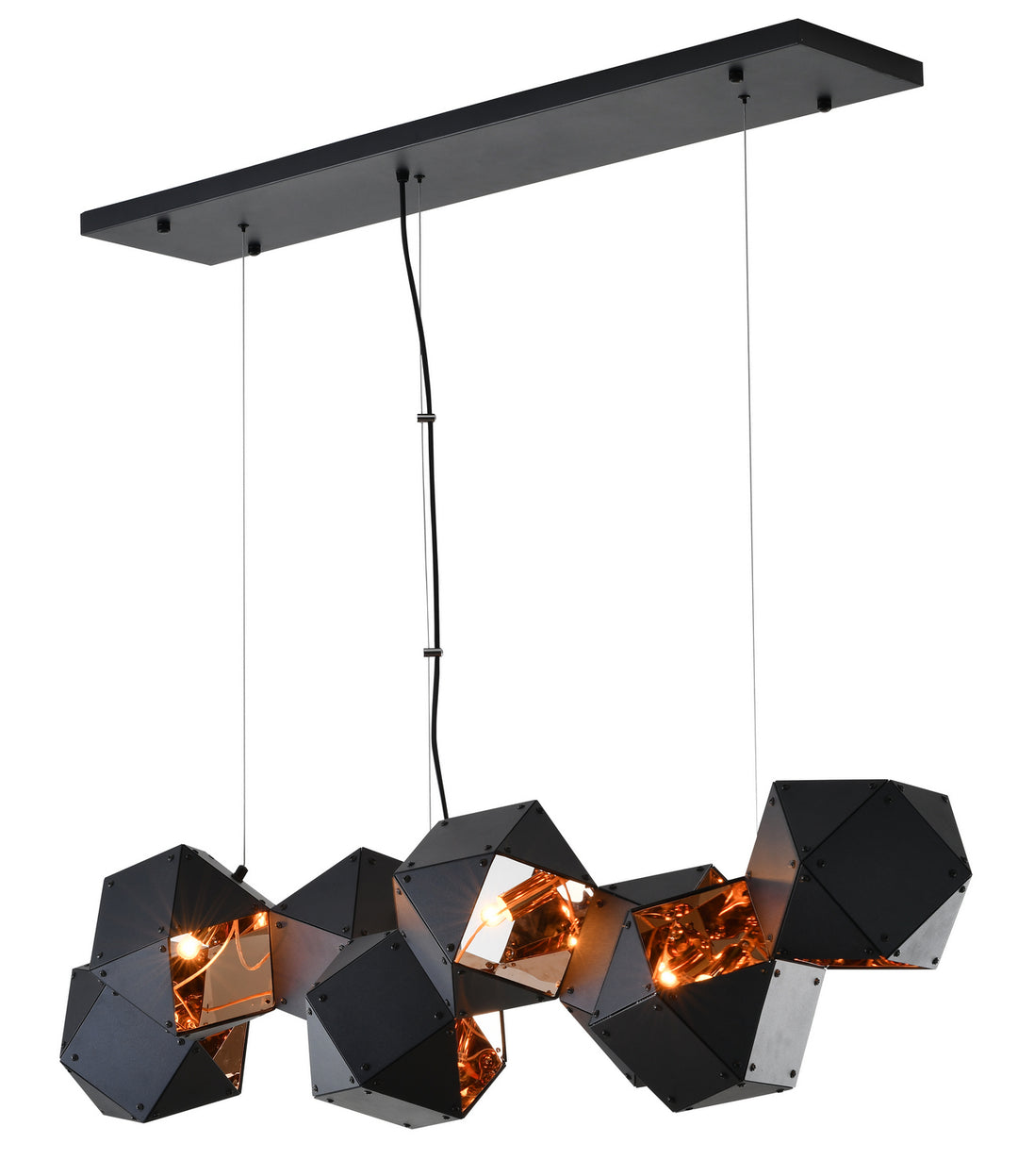 SR12 Eight Light Chandelier
