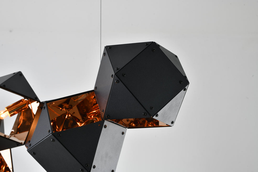 SR12 Eight Light Chandelier
