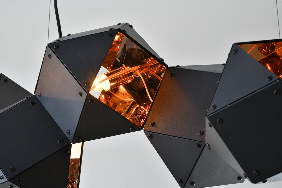 SR12 Eight Light Chandelier