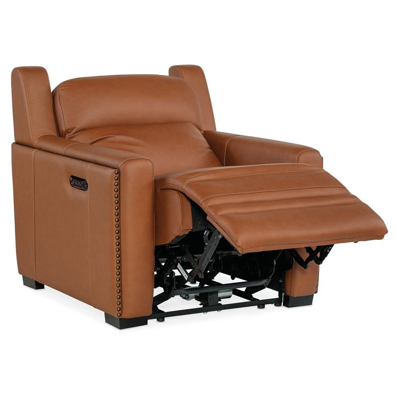MS - McKinley Power Recliner With Power Headrest & Lumbar