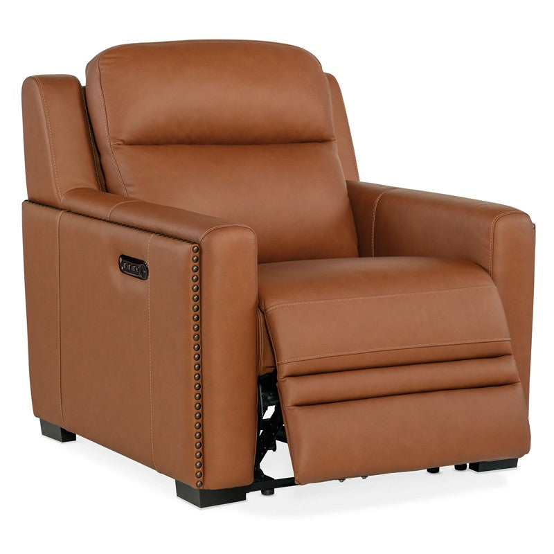 MS - McKinley Power Recliner With Power Headrest & Lumbar