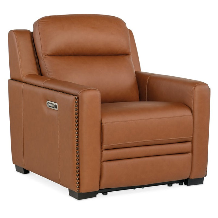 MS - McKinley Power Recliner With Power Headrest & Lumbar