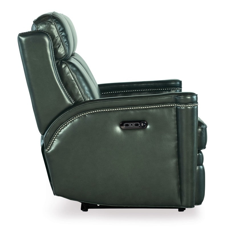 SS - Hamilton Power Loveseat With Power Headrest - Dark Green