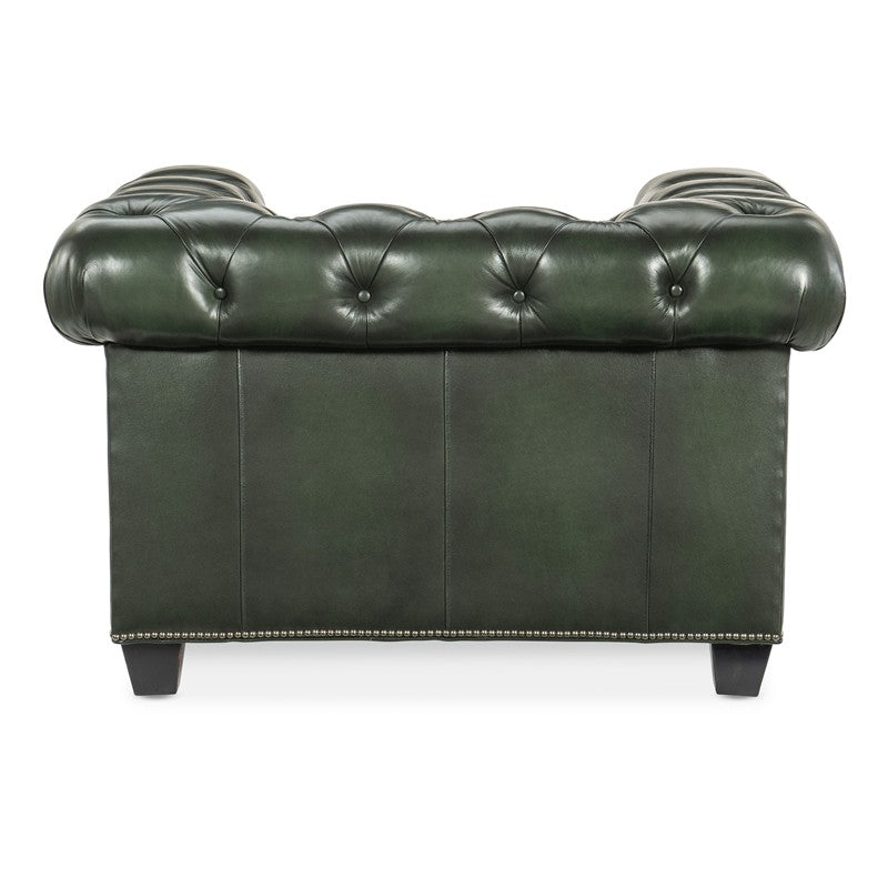 SS - Charleston Tufted Chair - Dark Green