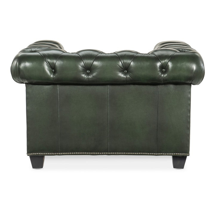 SS - Charleston Tufted Chair - Dark Green