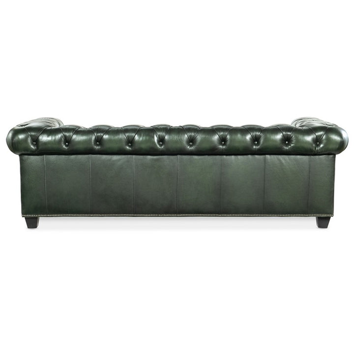 SS - Charleston Tufted Sofa - Dark Green