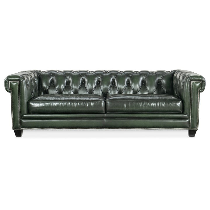 SS - Charleston Tufted Sofa - Dark Green