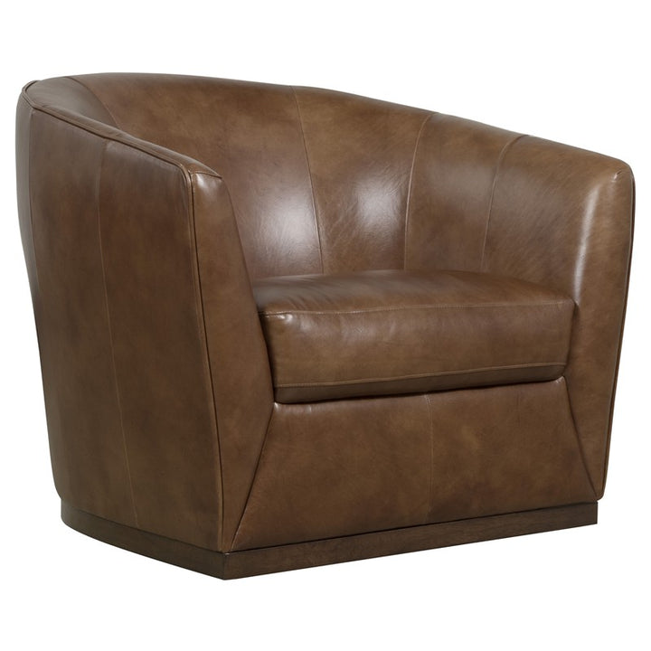 Fairfax - Swivel Chair - Brown