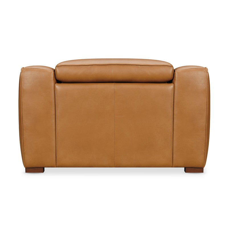 MS - Fresco Power Recliner With Power Headrest - Light Brown