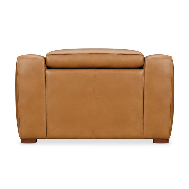 MS - Fresco Power Recliner With Power Headrest - Light Brown