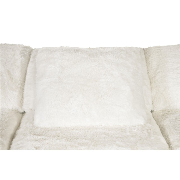 SS - Barefoot 3-Seat Sofa - White