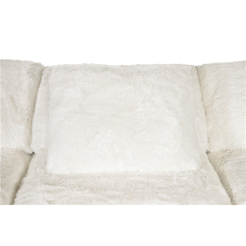 SS - Barefoot 4-Seat Sectional - White