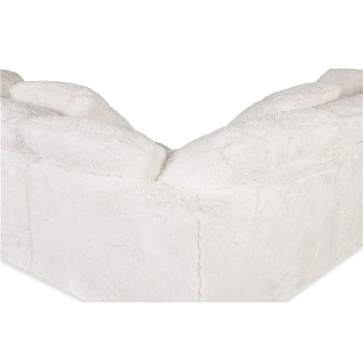SS - Barefoot 4-Seat Sectional - White