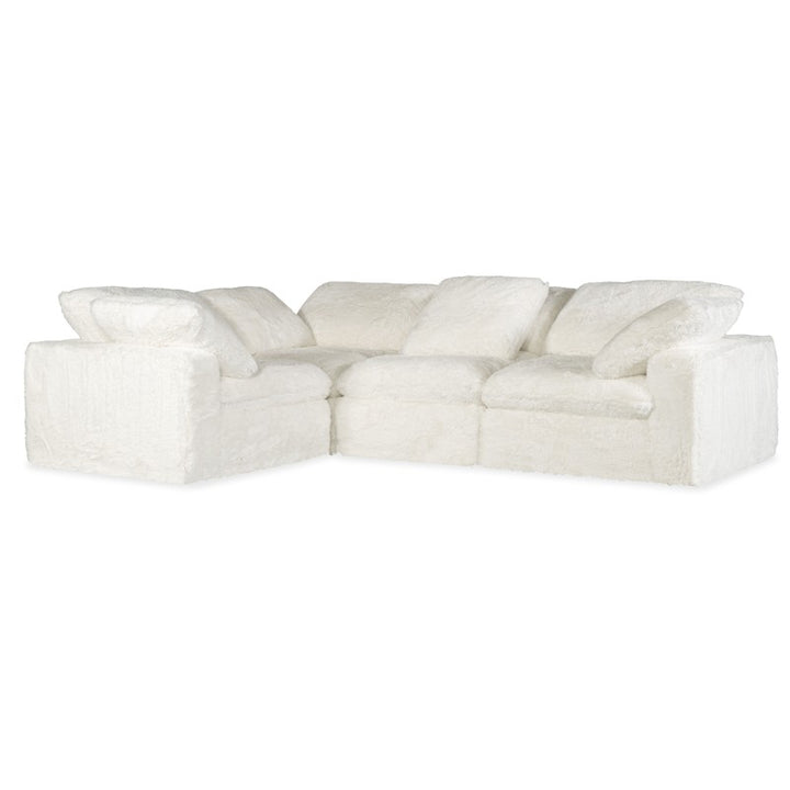SS - Barefoot 4-Seat Sectional - White