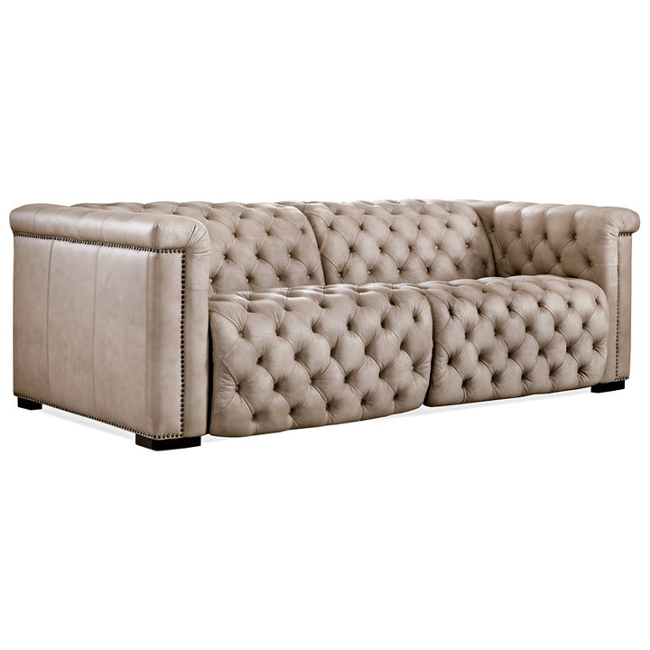 SS - Savion 1.5 LAF/RAF 2 Over 2 Sofa With Power Recline Power Headrest - Giovanni Taupe