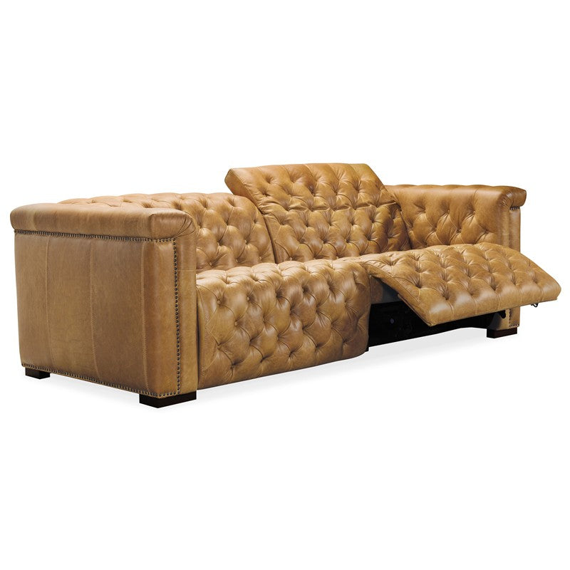 MS - Savion 1.5 LAF/RAF 2 Over 2 Sofa With Power Recline Power Headrest - Saddlebag Coin