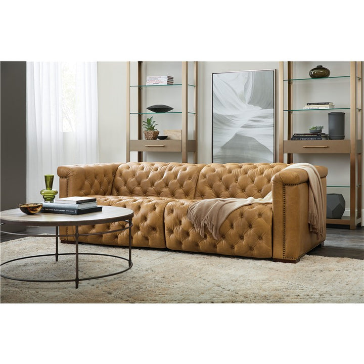 MS - Savion 1.5 LAF/RAF 2 Over 2 Sofa With Power Recline Power Headrest - Saddlebag Coin