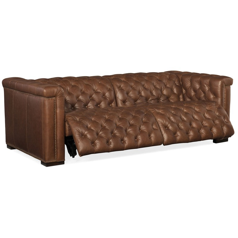 SS - Savion 1.5 LAF/RAF 2 Over 2 Sofa With Power Recline Power Headrest - Saddlebag Lodge