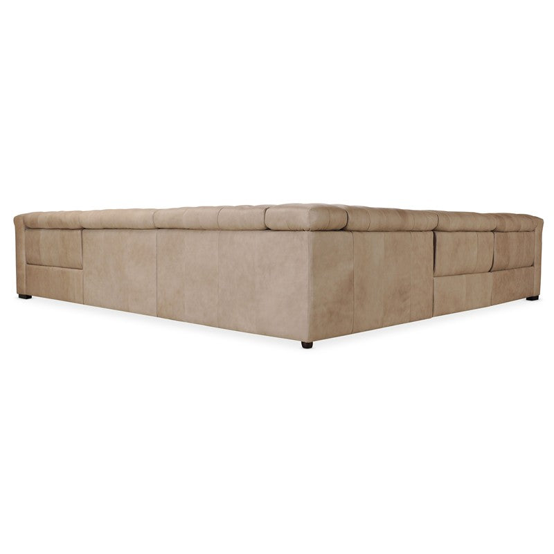 MS - Savion Grandier 5-Piece Power Headrest Sectional With 2 Power Recline