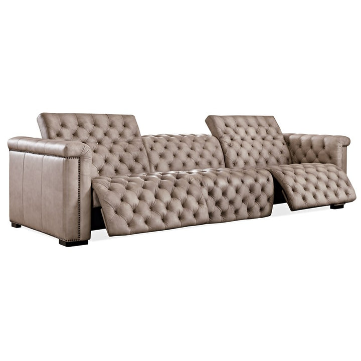 MS - Savion Grandier Power Recliner Sofa With Power Headrest