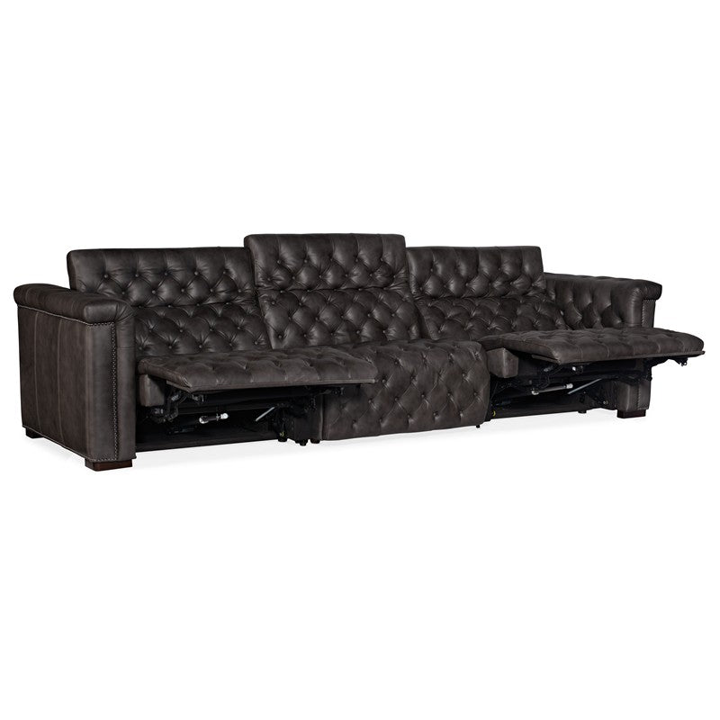 MS - Savion Grandier Sofa With Power Recline Power Headrest