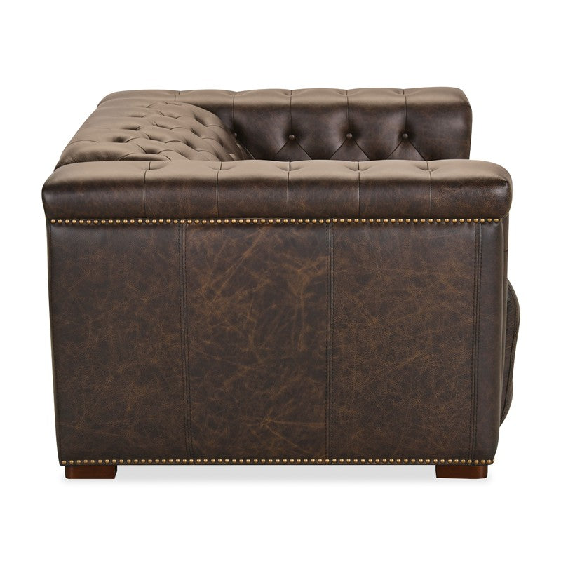 SS - Savion Deux Power Recliner With Power Headrest - Dark Brown