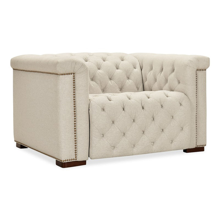 SS - Savion Deux Power Recliner With Power Headrest - Beige