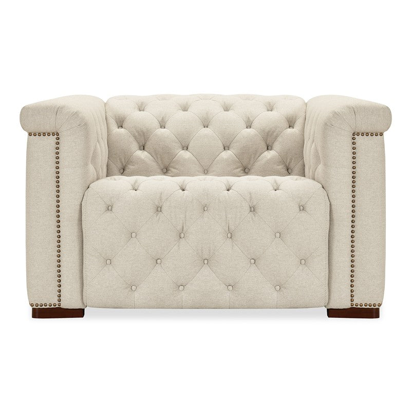SS - Savion Deux Power Recliner With Power Headrest - Beige