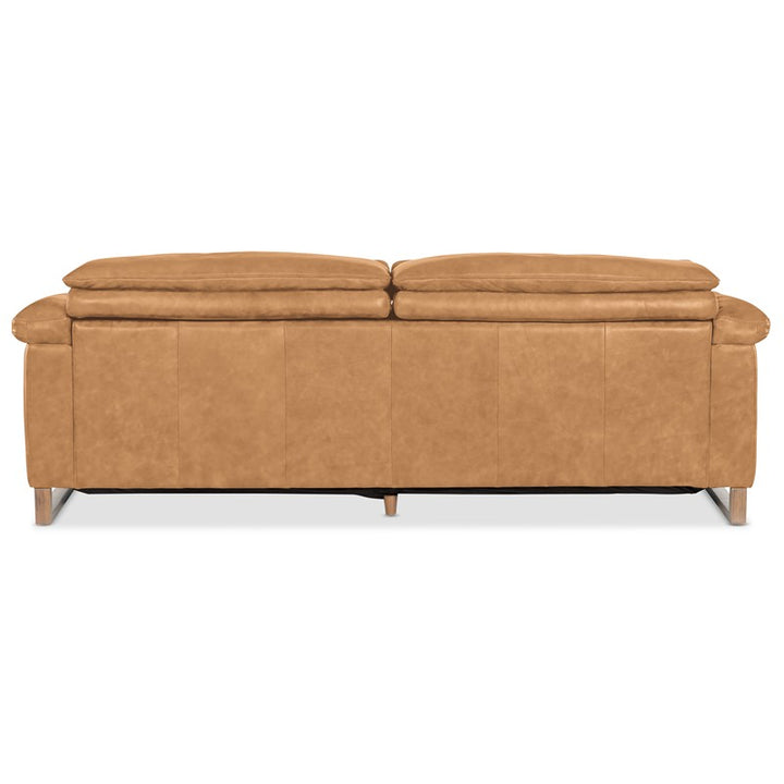 Jericho - Power Sofa With Power Headrest - Light Brown