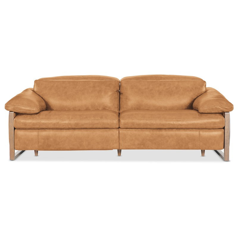 Jericho - Power Sofa With Power Headrest - Light Brown