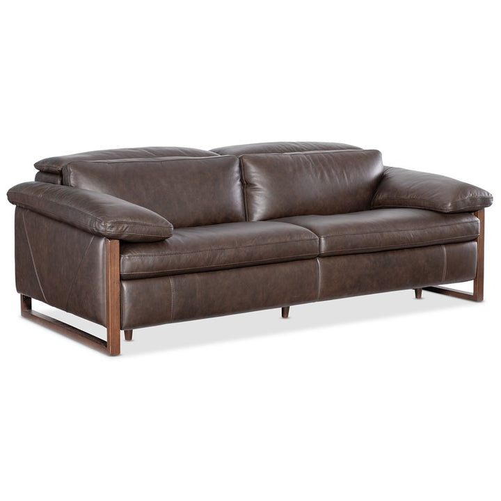 Jericho - Power Sofa With Power Headrest - Brown