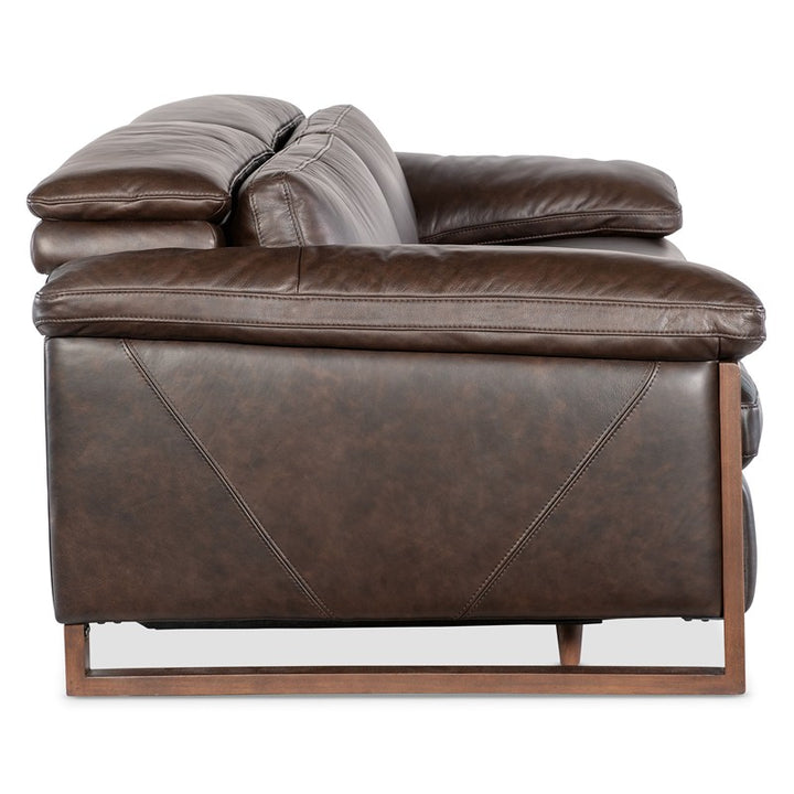 Jericho - Power Sofa With Power Headrest - Brown