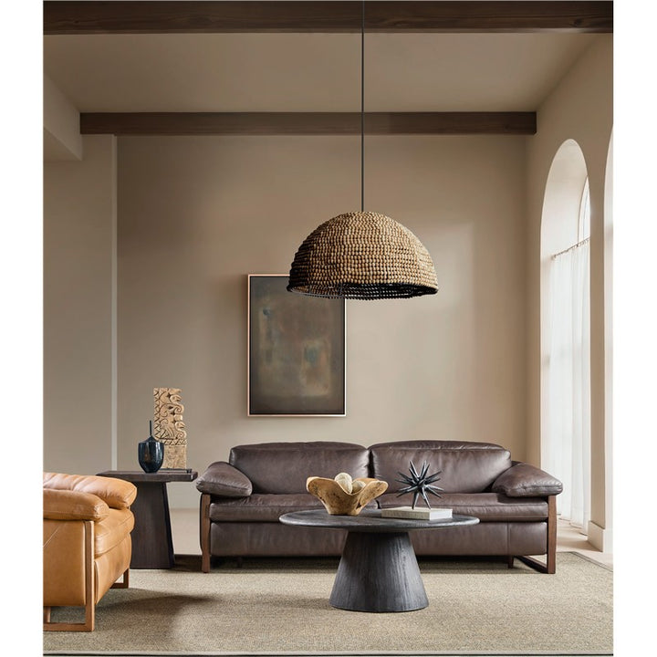 Jericho - Power Sofa With Power Headrest - Brown