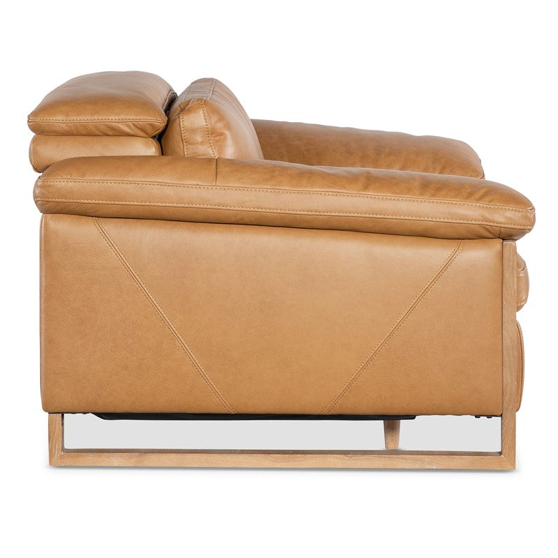 Jericho - Power Recliner With Power Headrest - Brown