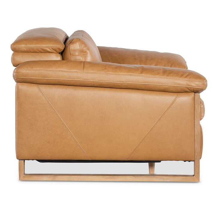 Jericho - Power Recliner With Power Headrest - Brown