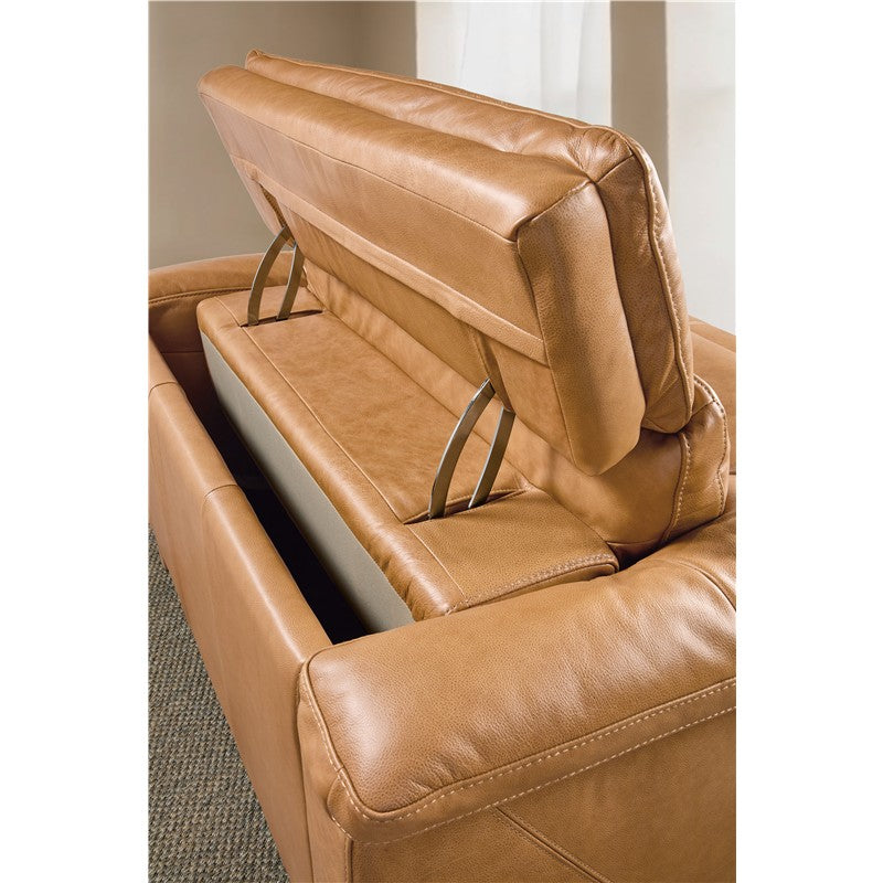 Jericho - Power Recliner With Power Headrest - Brown