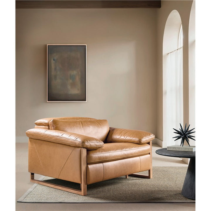 Jericho - Power Recliner With Power Headrest - Brown