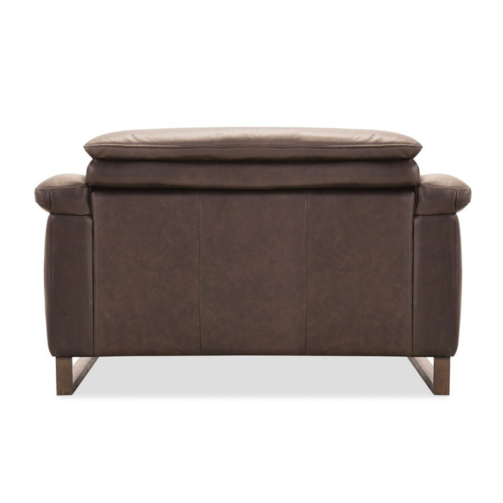 Jericho - Power Recliner With Power Headrest - Dark Brown