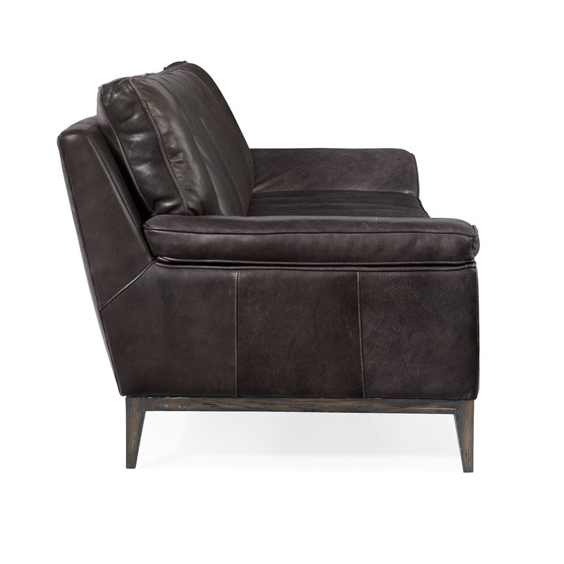 SS - Kandor Leather Stationary Sofa