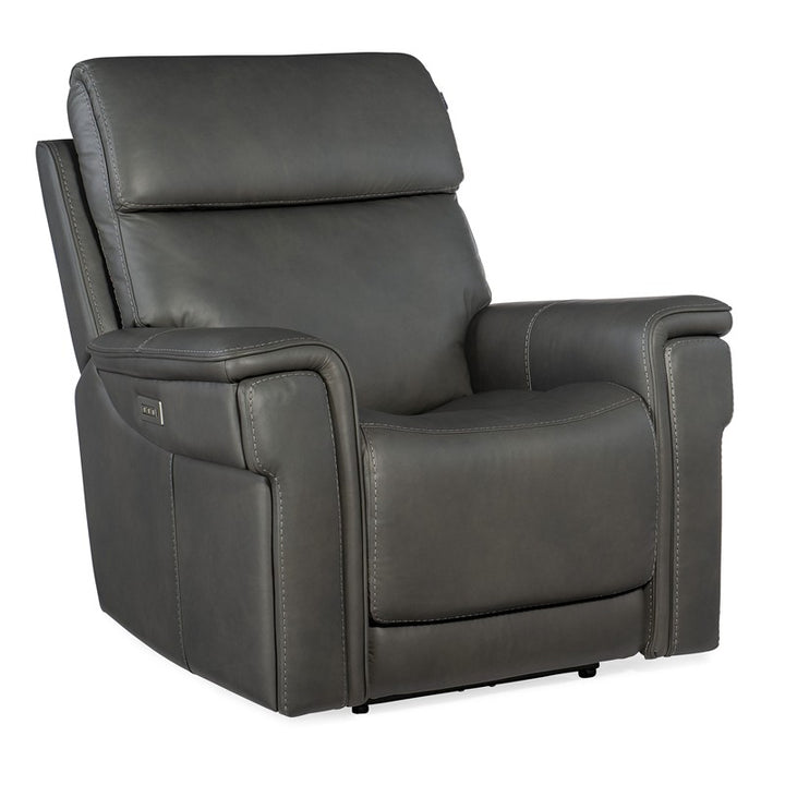 MS - Lyra Zero Gravity Power Recliner With Power Headrest - Dark Gray