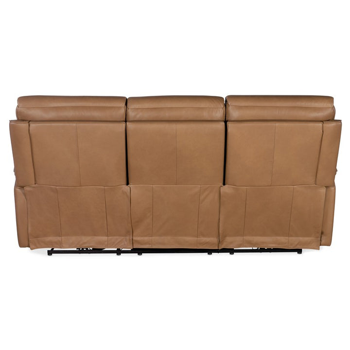 MS - Lyra Zero Gravity Power Sofa With Power Headrest - Light Brown