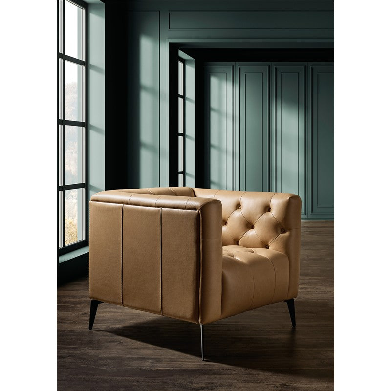 SS - Nicolla Stationary Chair - Beige