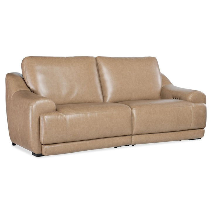MS - Wayward Power Sofa With Power Headrest - Brown