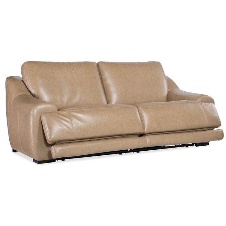 MS - Wayward Power Sofa With Power Headrest - Brown