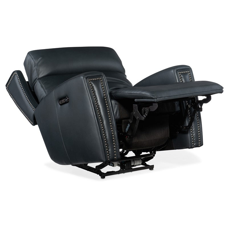 MS - Ruthe Zero Gravity Power Recliner With Power Headrest - Blue