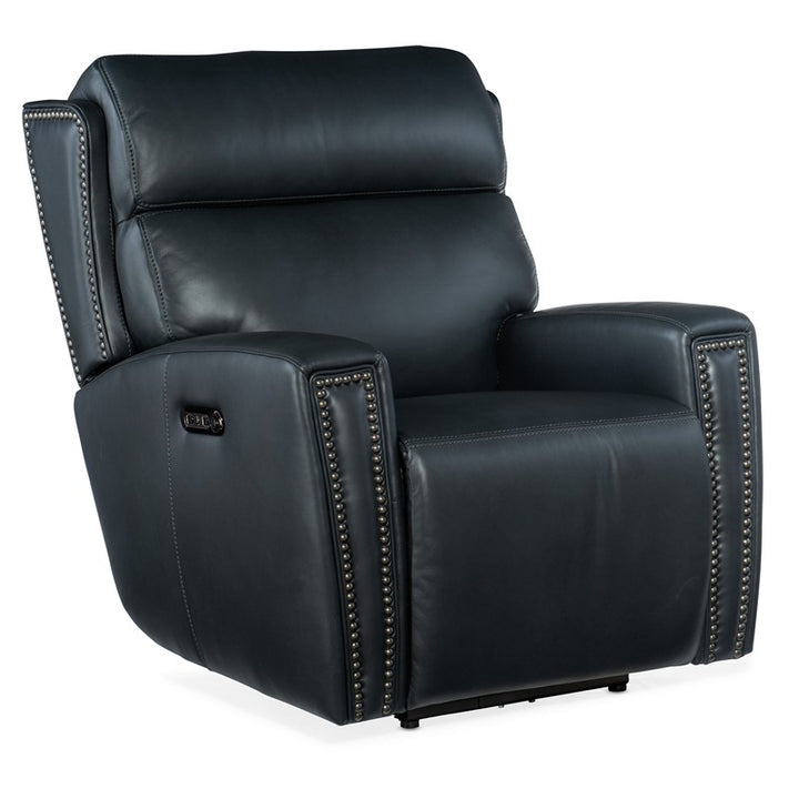MS - Ruthe Zero Gravity Power Recliner With Power Headrest - Blue