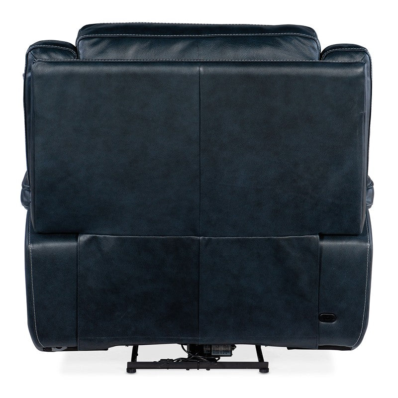 MS - Montel Lay Flat Power Recliner With Power Headrest & Lumbar