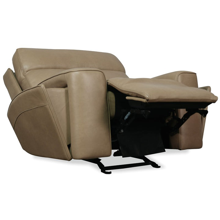 Riverton - Power Gliding Recliner With Power Headrest And Lumbar - Brown