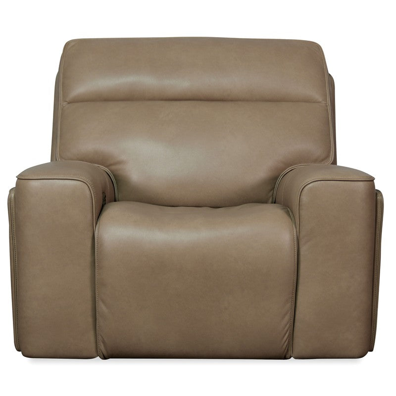 Riverton - Power Gliding Recliner With Power Headrest And Lumbar - Brown